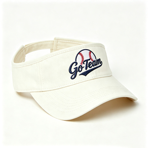 หมวกปีกโค้งปักลายตามสั่ง น้ำหนักเบา ปรับได้ ระบายอากาศดี เหมาะสำหรับกอล์ฟ กีฬากลางแจ้ง - Product Image 2