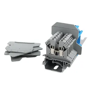 ATP-UK Scheidingsplaat Match Met Universele Uk Schroef Serie Groep Scheiding Din Rail Terminal Blok Accessoires