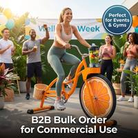 EXI Bestseller Buitenfiets Familie Single Speed Trapper-aangedreven Smoothie Fietsblender 26" Stalen Frame Citroensap Extractor