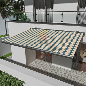 <span class=keywords><strong>Toldo</strong></span> Retráctil Inteligente con Control Remoto, Almacenamiento Oculto, Protección Solar y contra la Lluvia - Product Image 3