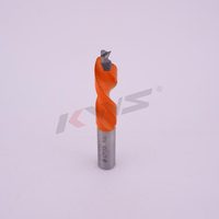 Jeu de forets en carbure KWS Center 12mm*57mm L/R, forets CNC de grand diamètre, outils de perçage pour puits profonds, prix fabricant
