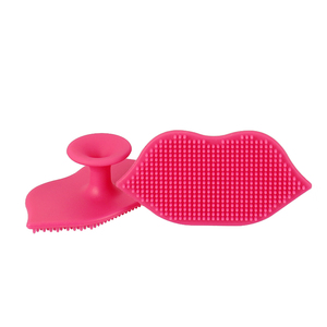Exfoliante Facial de Silicona en Forma de Labios Mini, Color Negro, Rosa y Rojo, Personalizado, para el Cuidado de la Piel - Product Image 3
