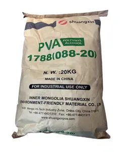 Yüksek kalite ucuz fiyat PVA1788 Shuangxin PVA1788 polivinil alkol PVA toz boyama için Constryction