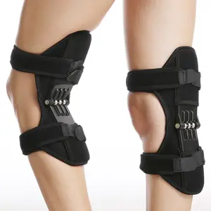 Sport Joint Patella Power Lift Knee Braces Elderly Walking Support Protect Fixed Booster Breathable Rebound Spring Knee new