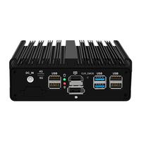 Mini PC Sin Ventilador 2025 N150 4xIntel I226 LAN 2.5G RAM DDR5 NVMe 4G 5G Firewall PfSense Router Software HDMI2.0 DP AES-NI OPNsense