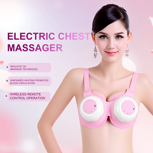 Máquina de masaje de vibración de pecho inalámbrica para el hogar eléctrica <span class=keywords><strong>USB</strong></span>, instrumento para Realce de senos, Sujetador de lactancia, vibradores de aumento - Product Image 1