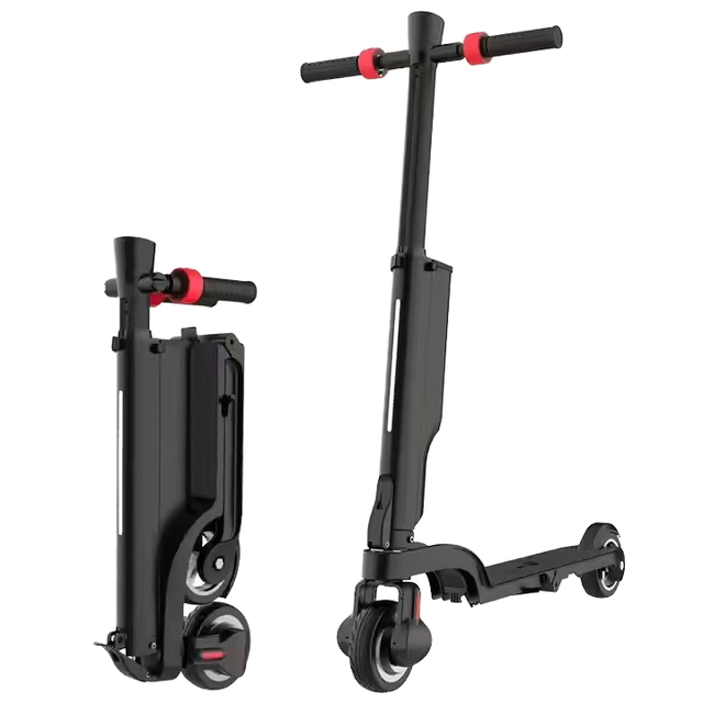 2026 Hot Sale Factory Price Unisex X6 Electric Foldable Scooter Aluminum Alloy Smart Battery Two-Wheel 20km Range Waterproof