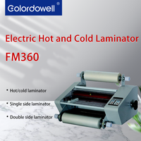 Colordowell FM360 Machine à plastifier électrique 13,3 pouces / A4 / A5 / A6 / A3 à chaud et à froid, plastifieuse à pochettes thermofusibles