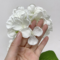 Hortensias artificiels HGA Hydrangea Macrophylla en soie pour la décoration intérieure et les arches de mariage, chemin de table floral, vente en gros