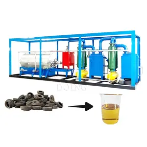 Small scale Waste Plastic to Diesel Plant Plastic thermal cracking plant