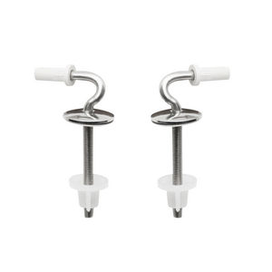 Kit de bisagras para asiento de inodoro 181 N900, 12 cm de ancho, 14 cm de largo - Product Image 1