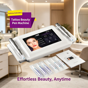 Kit de Máquina de Tatuaje PMU, Máquina de Maquillaje Permanente para <span class=keywords><strong>Cejas</strong></span>, Pluma de Tatuaje Rotativa Digital - Product Image 1