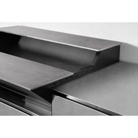 Vente en gros Ensemble de cuisine pour barbecue en acier inoxydable Grill intégré Cuisine d'extérieur Îlot pour barbecue