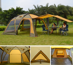 Tenda per 5-6 Persone in Offerta, Ideale per Campeggio Familiare all'Aperto con 1 Camera da Letto e 1 Soggiorno - Product Image 6