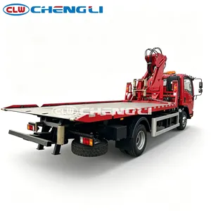Nouveau prix usine – Camion de remorquage pliable Isuzu 4x2 à 2 essieux de 4,7 m pour le remorquage en parking - Product Image 6