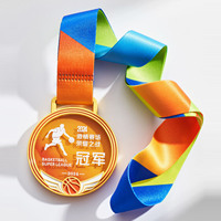 Médaille en métal de cristal de sport personnalisée avec corde colorée Crystal Award Football Basketball Marathon Badminton trophée en métal