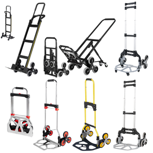 Troli belanja enam roda, troli rumah tangga dapat dilipat portabel - Product Image 1