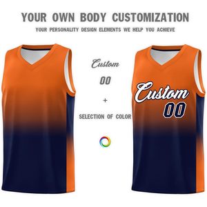 Shorts de basket-ball personnalisés à dégradé avec nom et numéro pour hommes et jeunes, uniforme respirant à col en V, impression sublimée - Product Image 2