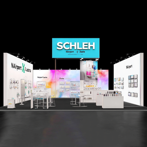 Инновационный 6x6 м портативный выставочный стенд для выставки красоты, дисплей, световой короб, светодиодный стенд, Модульный Выставочный стенд - Product Image 3