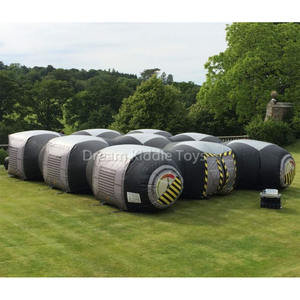 Aire de jeu laser tag gonflable commerciale, labyrinthe, <span class=keywords><strong>maison</strong></span> d'évasion, tentes, bunkers, jeu sportif gonflable en plein air à vendre - Product Image 5