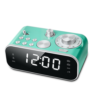 Radio Retro de Diseño ODM para el Hogar con FM/AM, Reloj Analógico, Doble Alarma, Función de Snooze y Apagado Automático, Pantalla LED - Product Image 1