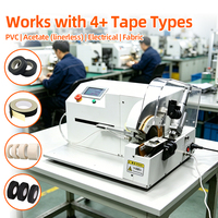 Máquina Automática para Encintado de Cables Turing TR-303XL con Envoltura Completa/Por Puntos/Multisegmento, Fuente de Alimentación 220V/110V