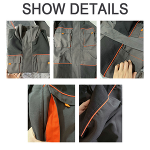 Uniforme de Trabajo de Verano Unisex al por Mayor, Uniforme de Trabajo de Fábrica de Manga Corta de Alta Calidad para Adultos - Product Image 4