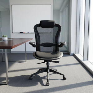 Chaise de bureau ergonomique pivotante, de haute qualité, pivotante, pour ordinateur - Product Image 1