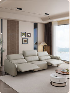 Nouveau fauteuil inclinable électrique charge sans fil automatique réglable pédale cachée cuir tissu salon canapé en 2024 - Product Image 6