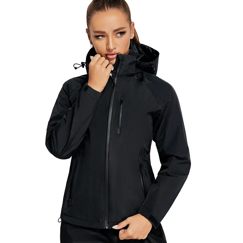 OEMアウトドアスポーツトレッキングマウンテンコート防風女性用防水ウインドブレーカージャケットハイキングジャケット