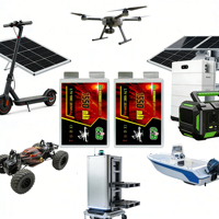 Batterie lithium-ion polymère Lipo 350Wh/KG, 3C 30C 8.5Ah 4Ah 36Ah 72Ah 80Ah, haute densité, semi-solide