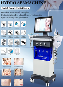 Nouvelle version améliorée, appareil facial <span class=keywords><strong>Aqua</strong></span> Hydro 15 en 1, hydrodermabrasion, blanchiment de la peau, hydrodermabrasion, prises UK/EU - Product Image 6
