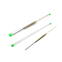Flotteurs de pêche en bois de balsa, 27cm, pour utilisation en rivière, accessoires de pêche, 10 pièces/lot
