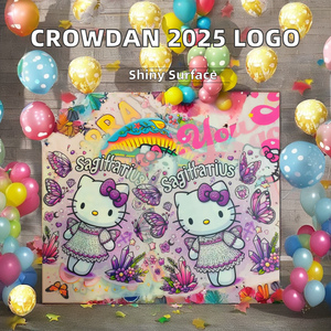 Tùy Chỉnh Phim Hoạt Hình Mèo Truyền Nhiệt In Ấn Bền Pet Nhựa Sol Với Thiết Kế Thời Trang Có Thể Giặt Vinyl Sticker - Product Image 2