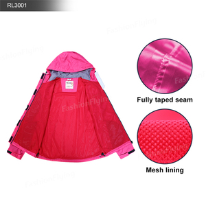<strong>Packable</strong> Rain <strong>Jacket</strong> <strong>Women</strong> Lightweight Waterproof Raincoat With Hood Cycling Bike <strong>Jacket</strong> - Product Image 3