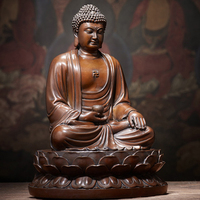 Statue de Bodhisattva Avalokitesvara en bronze antique Feng Shui pour décoration de salon, moulage métallique, 29 cm, vente en gros