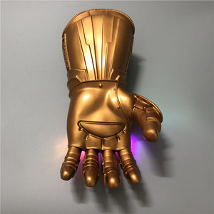 Guante de Thanos de Alta Calidad con Luz LED Intermitente, Guantelete de PVC para Disfraz de Cosplay para Hombres/Niños, Artículos para Fiestas de <span class=keywords><strong>Halloween</strong></span>, Regalos Sorpresa - Product Image 4