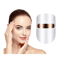 Appareil de soin de la peau du visage portable en ABS, avec minuterie intelligente et 3 couleurs, pour masque facial - Vente en gros