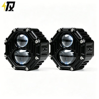 Phare avant multifonction LED haute luminosité avec fonction stroboscopique bleu lune et DRL personnalisé, compatible avec les motos Yamaha ADV
