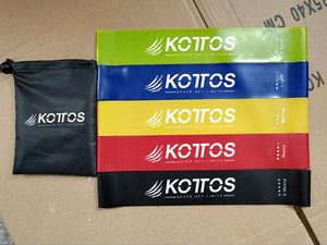 Chất lượng cao tùy chỉnh in logo tập thể dục Mini Latex tập thể dục Resistance Bands Set bán buôn loại vòng lặp - Product Image 4