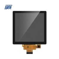 Smart Home 720x720 carré Ips 4 ''Tft écran tactile noir 4 pouces Tft Module d'affichage Lcd