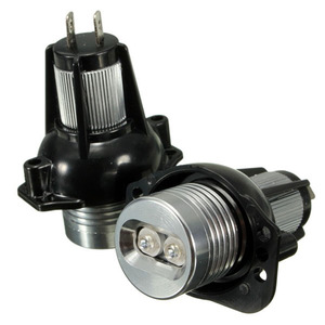 Feux avant à LED Angel Eye pour BMW E90 E91 2006 2008, bleus, DRL, paire - Product Image 2