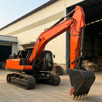 Excavatrice lourde de 22 tonnes, haute puissance moteur, pour travaux de construction, machine de terrassement hydraulique sur chenilles, prix