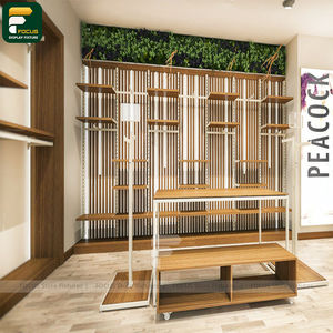 Exhibidores de Ropa Modernos para Minoristas, Mostrador de Ropa, Vitrina de Prendas, Mueble de Vidrio para Tienda - Product Image 3