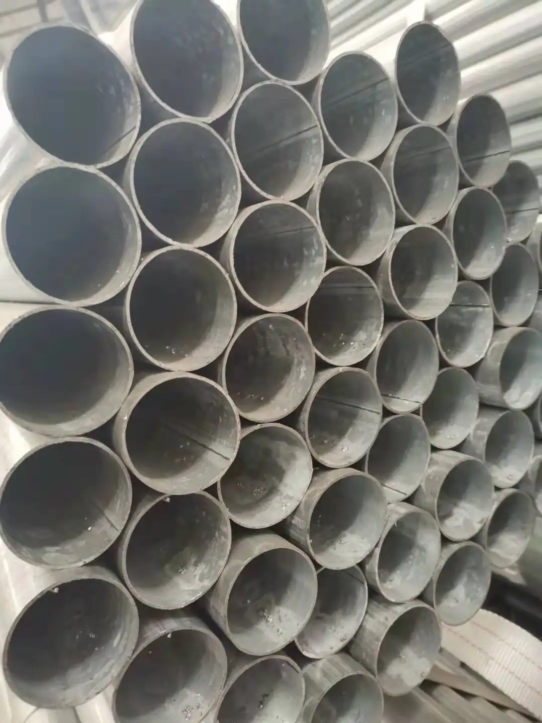 2x2 pre-mạ kẽm HSS thép ống tròn phần hình dạng với 6m chiều dài cho khoan và dầu Ống API và EMT ống đặc biệt