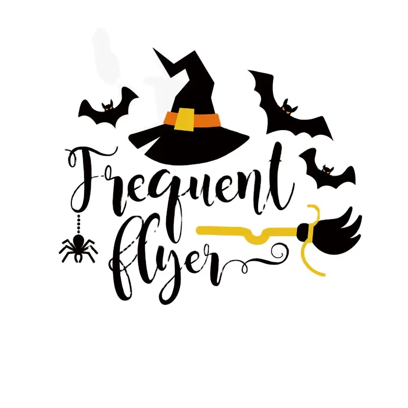 Impresión de transferencia de calor de plastisol personalizada, transferencia de hierro, impresión DTF lista para presionar, transferencia de calor DTF de Halloween para camisetas