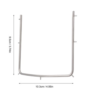 In Acciaio Inox Dentale Diga di Gomma Supporto Del Telaio Diga di Gomma Barriera Staffa di Supporto Materiali di Laboratorio Dentale Strumento - Product Image 5