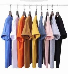 Camiseta extragrande lisa de algodón en blanco personalizada para hombre, camisetas de talla grande con estampado gráfico de algodón en blanco para hombre - Product Image 1