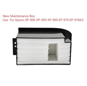 Boîte de maintenance BOMA 1607470 XP 900 pour imprimantes <span class=keywords><strong>Epson</strong></span> XP-900 XP-950 XP-960 EP-979 EP-978A3 XP900 XP950 XP960 EP979 978A3 - Product Image 1