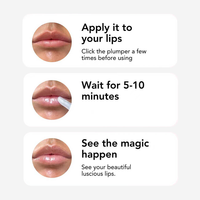 S 10ml Lip Plumper Vegan pour débutants, hydratant naturel longue durée, anti-rides, à base d'algues et de spicules, lotion hydratante pour les lèvres